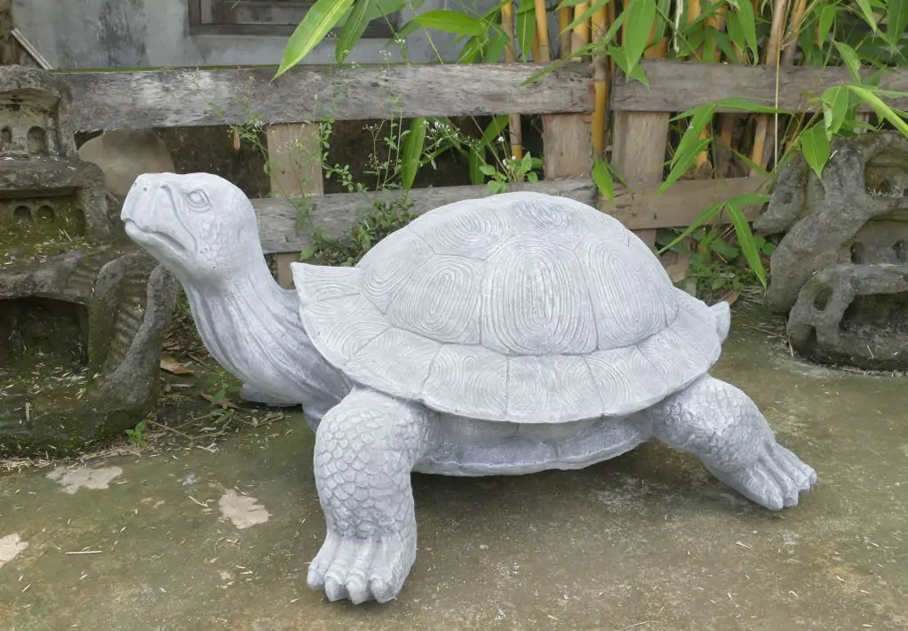  Product image 2 of the product “Big Turtle, 85 cm Length | cast stone ”
